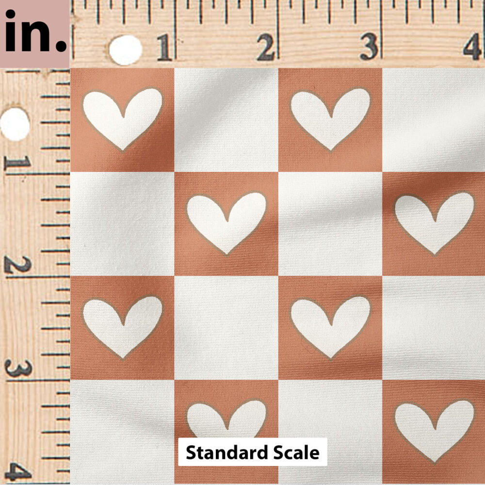 Ruler Scale for Heart Check (Red) by Krystal Winn Design