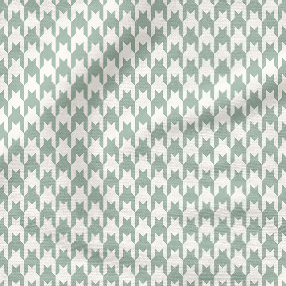 Vertical Houndstooth (Mint) | Valentine's Day