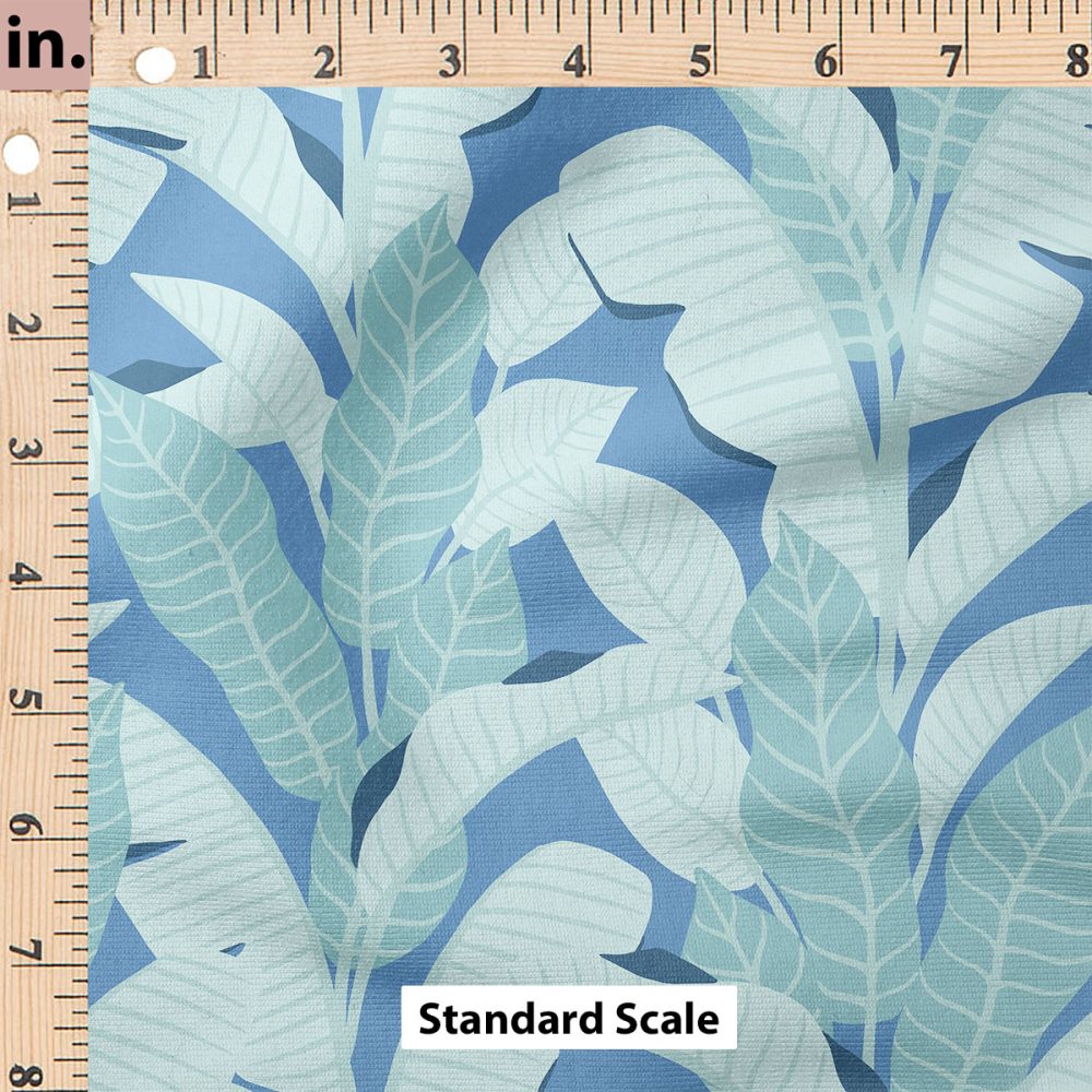 Ruler Scale for Playful Palms (Blue) by Erin Kendal