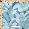 Ruler Scale for Playful Palms (Blue) by Erin Kendal