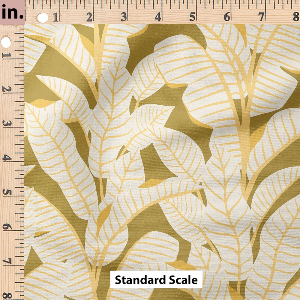 Ruler Scale for Playful Palms (Lemon Yellow) by Erin Kendal