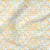 Summer Splash (Blue and Peach) | Stripes and Shapes Fabric Design | Erin Kendal