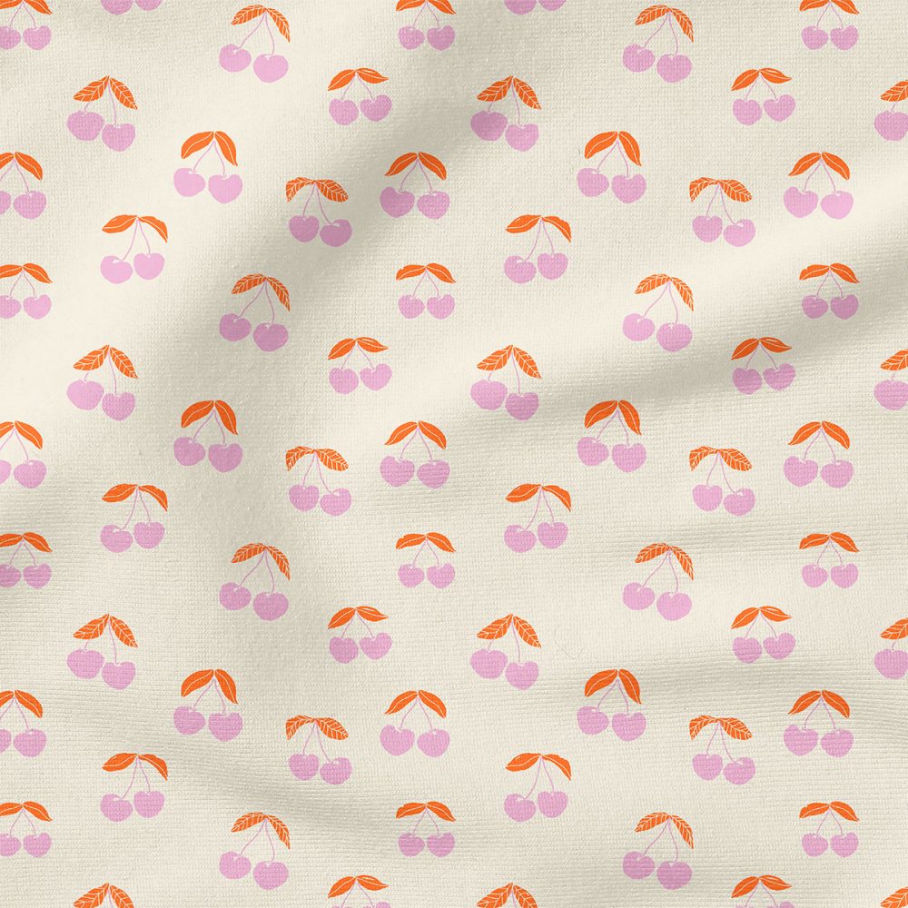 Very Cherry | Fruit Fabric Design | Erin Kendal