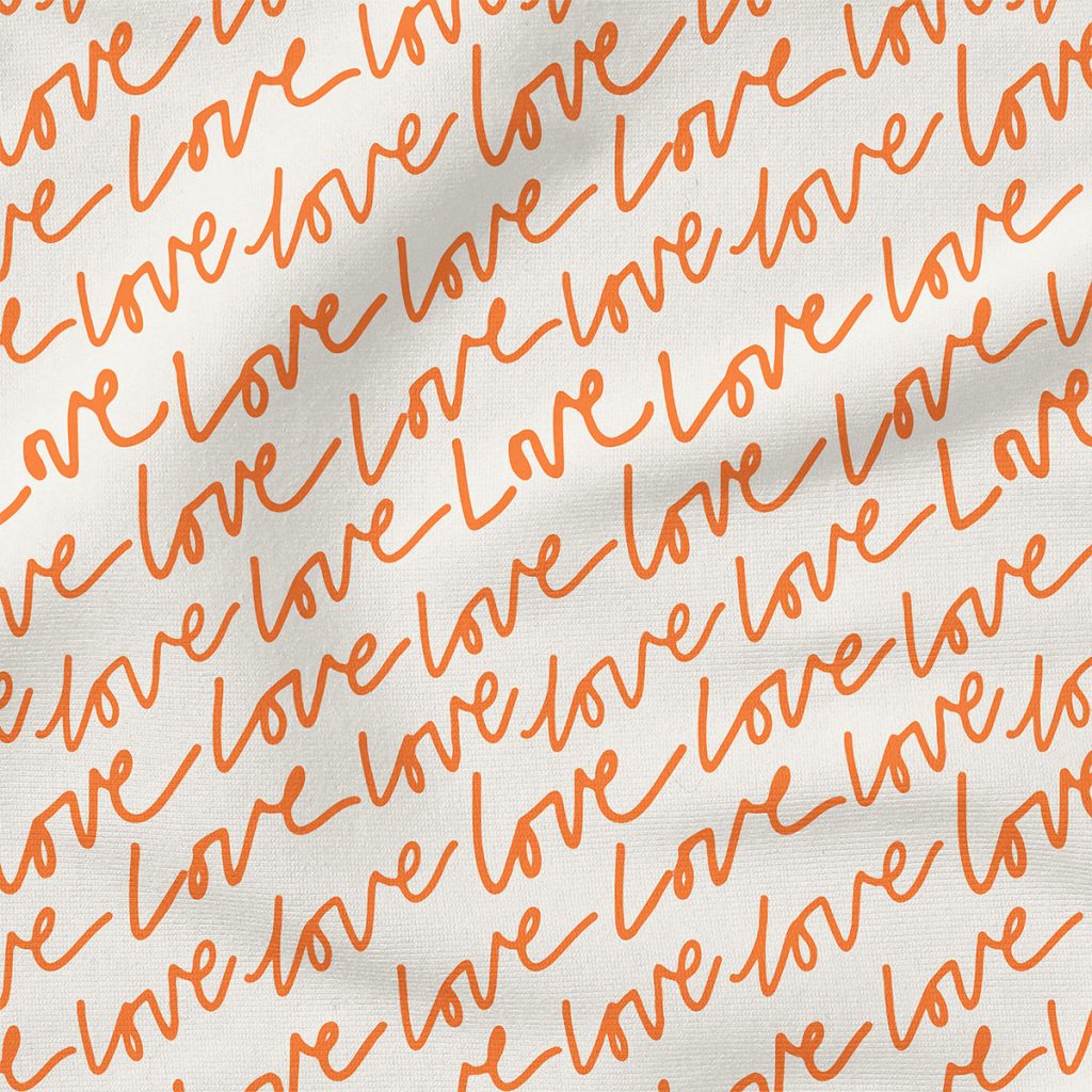 Words of Love (Papaya Orange) | Holiday