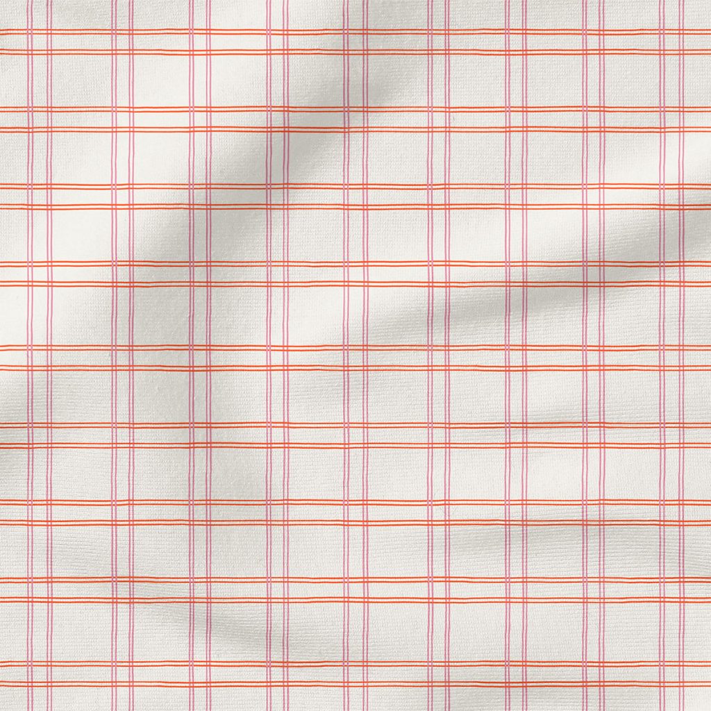 Double Grid (Red and Pink Mauve) | Holiday