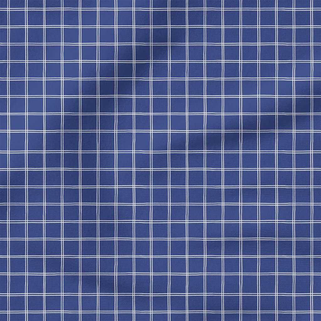 Minimal Grid (Ultramarine Blue) | Holiday