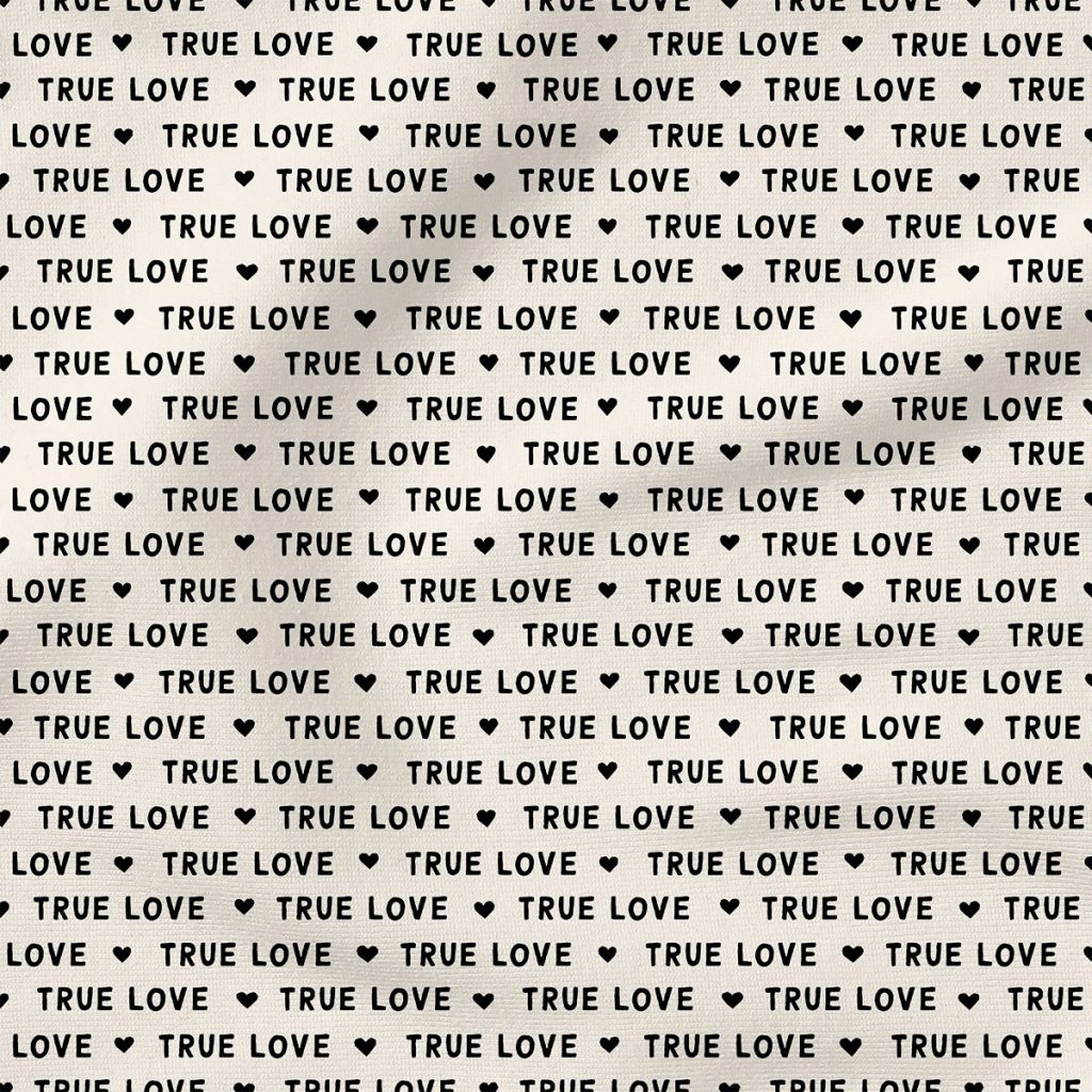 True Love Typography | Holiday