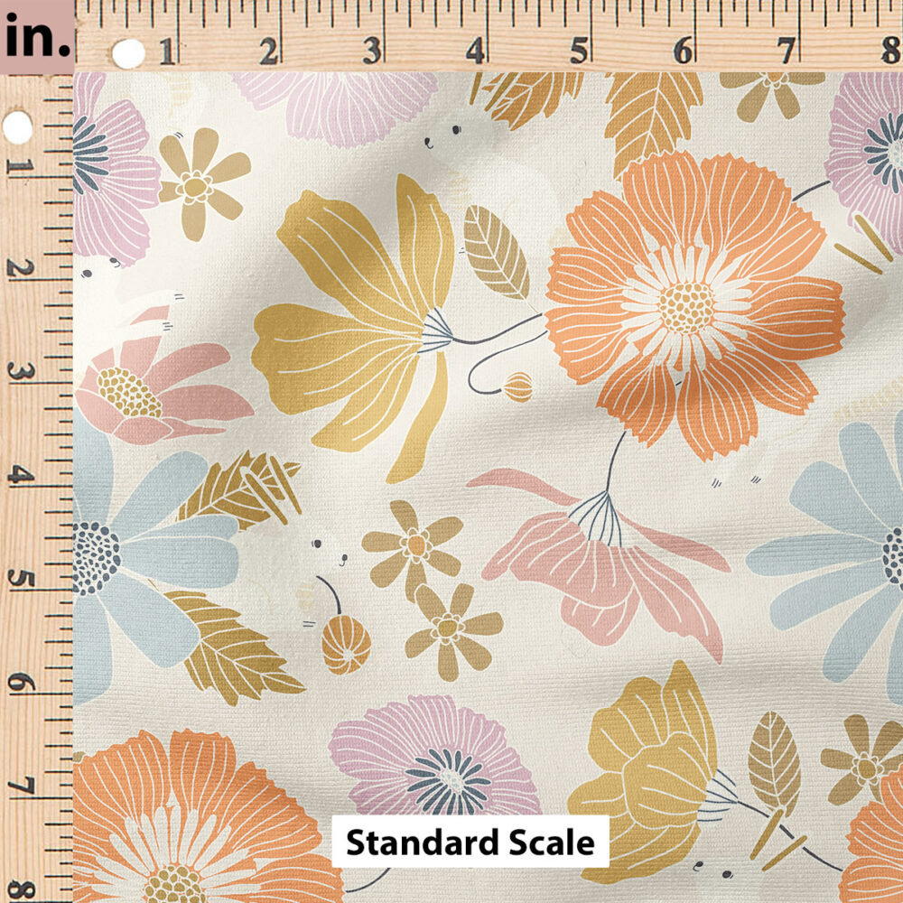 Ruler Scale for Bloom Floral (Meadow) by Erin Kendal