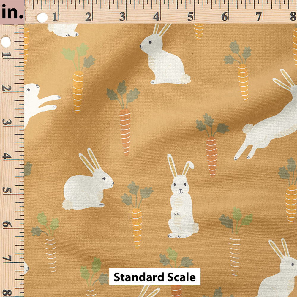 Ruler Scale for Easter Bunnies and Carrots (Honey Gold) by Erin Kendal