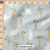 Ruler Scale for Easter Bunnies and Carrots (Light Blue) by Erin Kendal