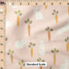 Ruler Scale for Easter Bunnies and Carrots (Light Pink) by Erin Kendal