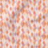 Diamond Wrapper (Papaya/Lilac) | Spring Fabric Design | Erin Kendal