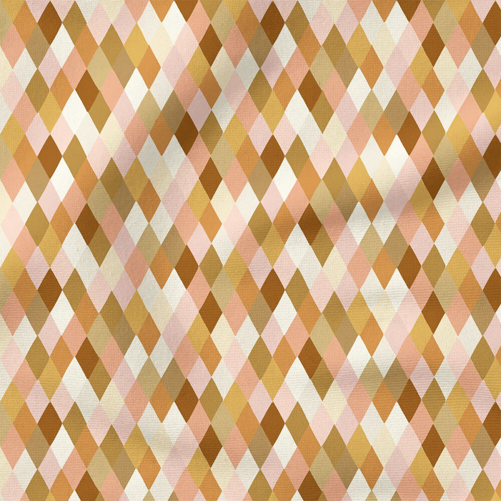 Diamond Wrapper (Prairie Earth Tones) | Spring Fabric Design | Erin Kendal