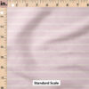 Ruler Scale for Basic Stripe (Lilac Purple) by Erin Kendal