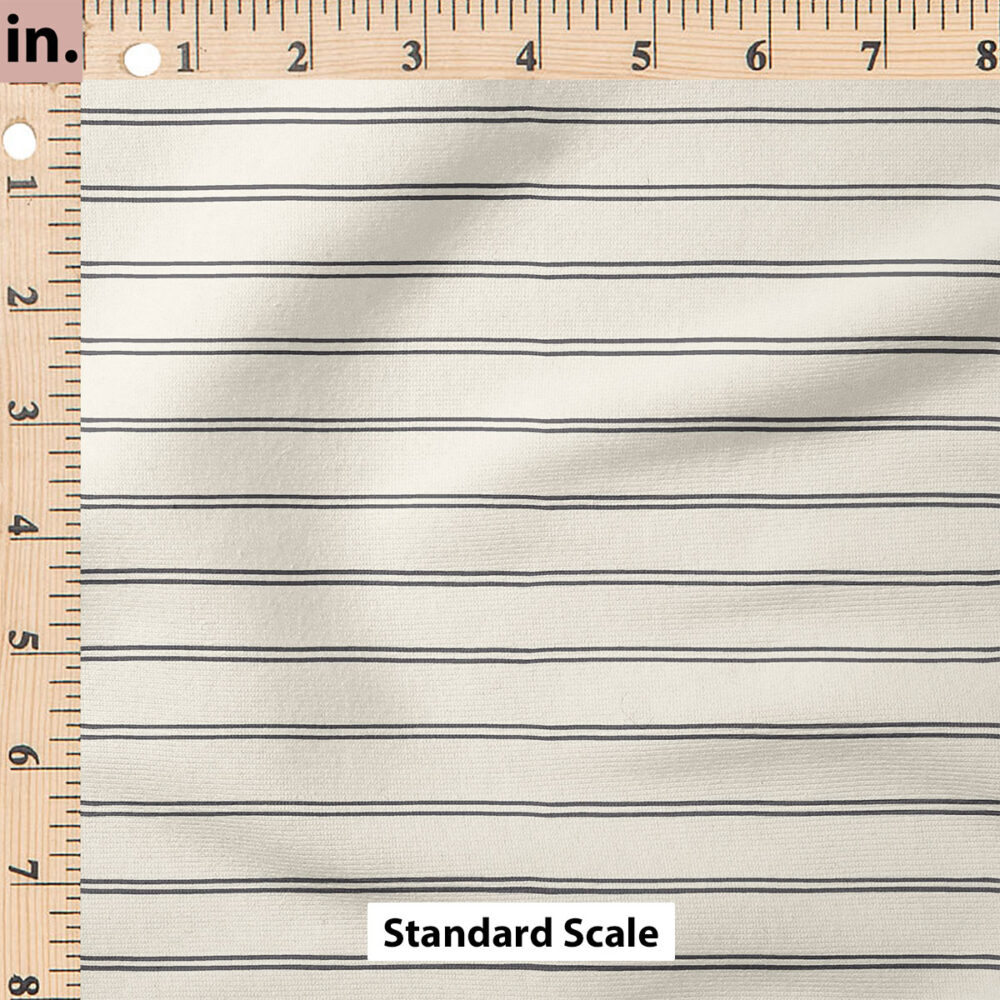 Ruler Scale for Basic Stripe (Cream) by Erin Kendal