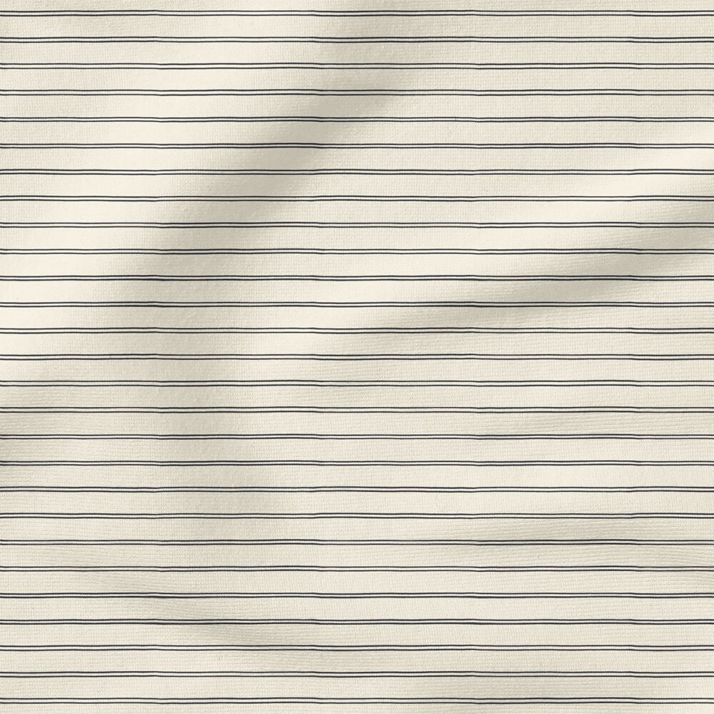 Basic Stripe (Cream) | Spring Fabric Design | Erin Kendal