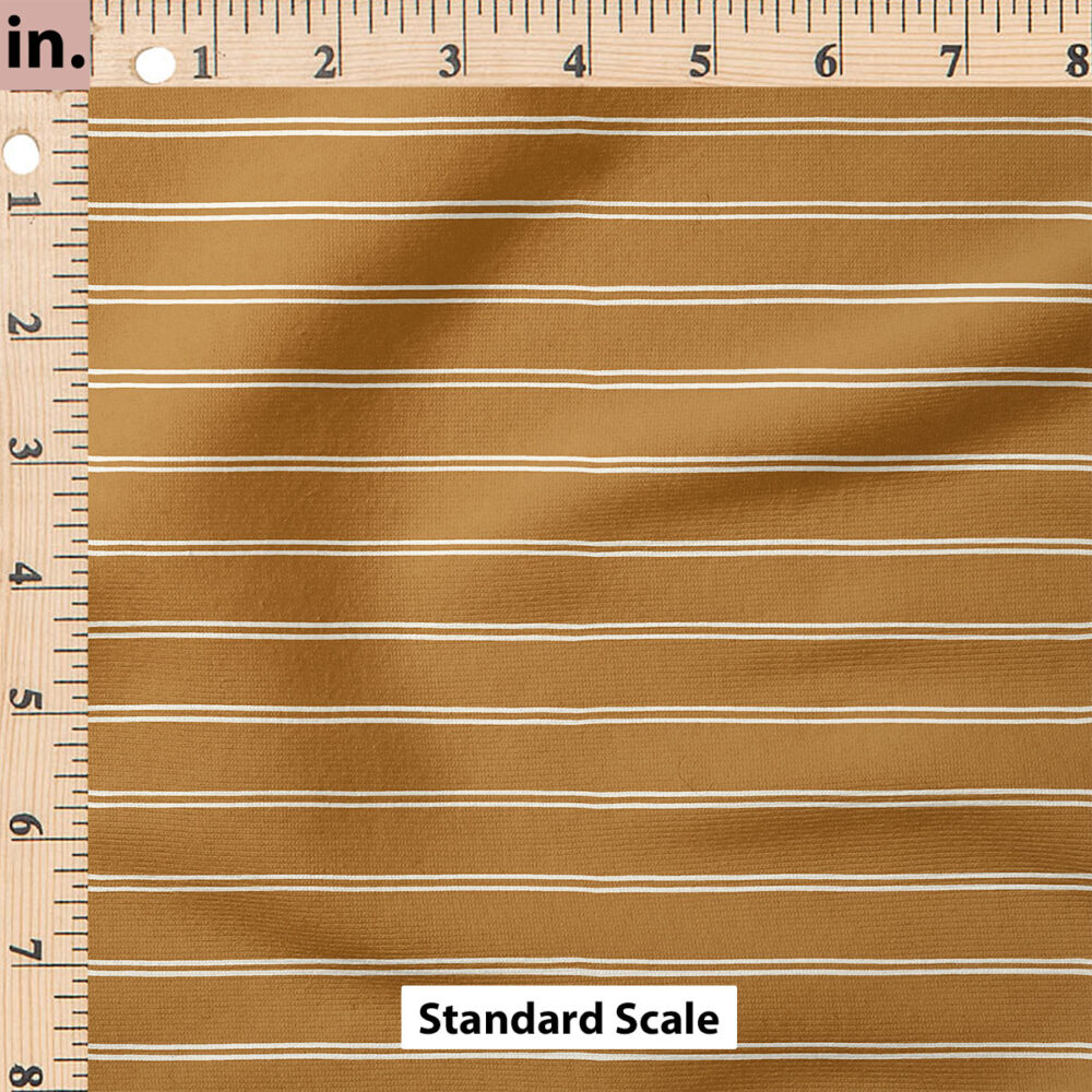 Ruler Scale for Basic Stripe (Brown) by Erin Kendal