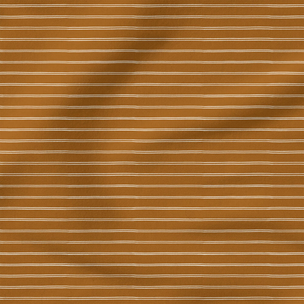 Basic Stripe (Brown) | Spring Fabric Design | Erin Kendal