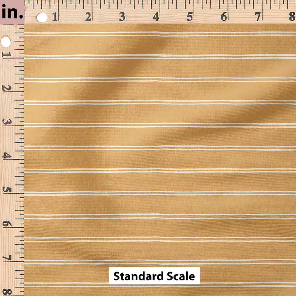 Ruler Scale for Basic Stripe (Honey Gold) by Erin Kendal