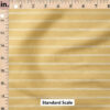 Ruler Scale for Basic Stripe (Honeybee Yellow) by Erin Kendal