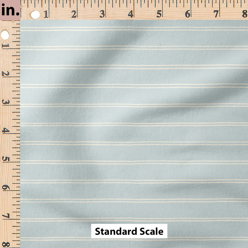 Ruler Scale for Basic Stripe (Light Blue) by Erin Kendal