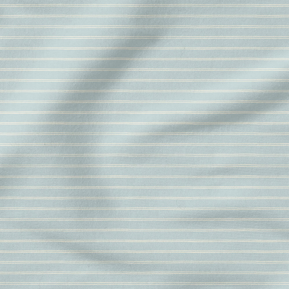 Basic Stripe (Light Blue) | Spring Fabric Design | Erin Kendal