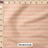 Ruler Scale for Basic Stripe (Peach) by Erin Kendal