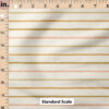 Ruler Scale for Organic Stripe (Prairie Earth Tones) by Erin Kendal