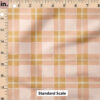 Ruler Scale for Tartan Plaid (Pink/Honey Gold) by Erin Kendal