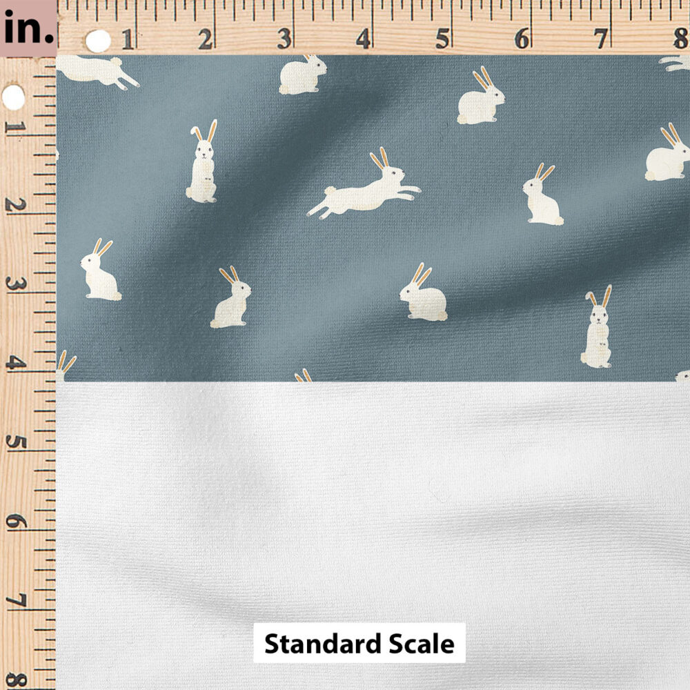 Ruler Scale for Bunny Rabbits (Dark Blue) by Erin Kendal