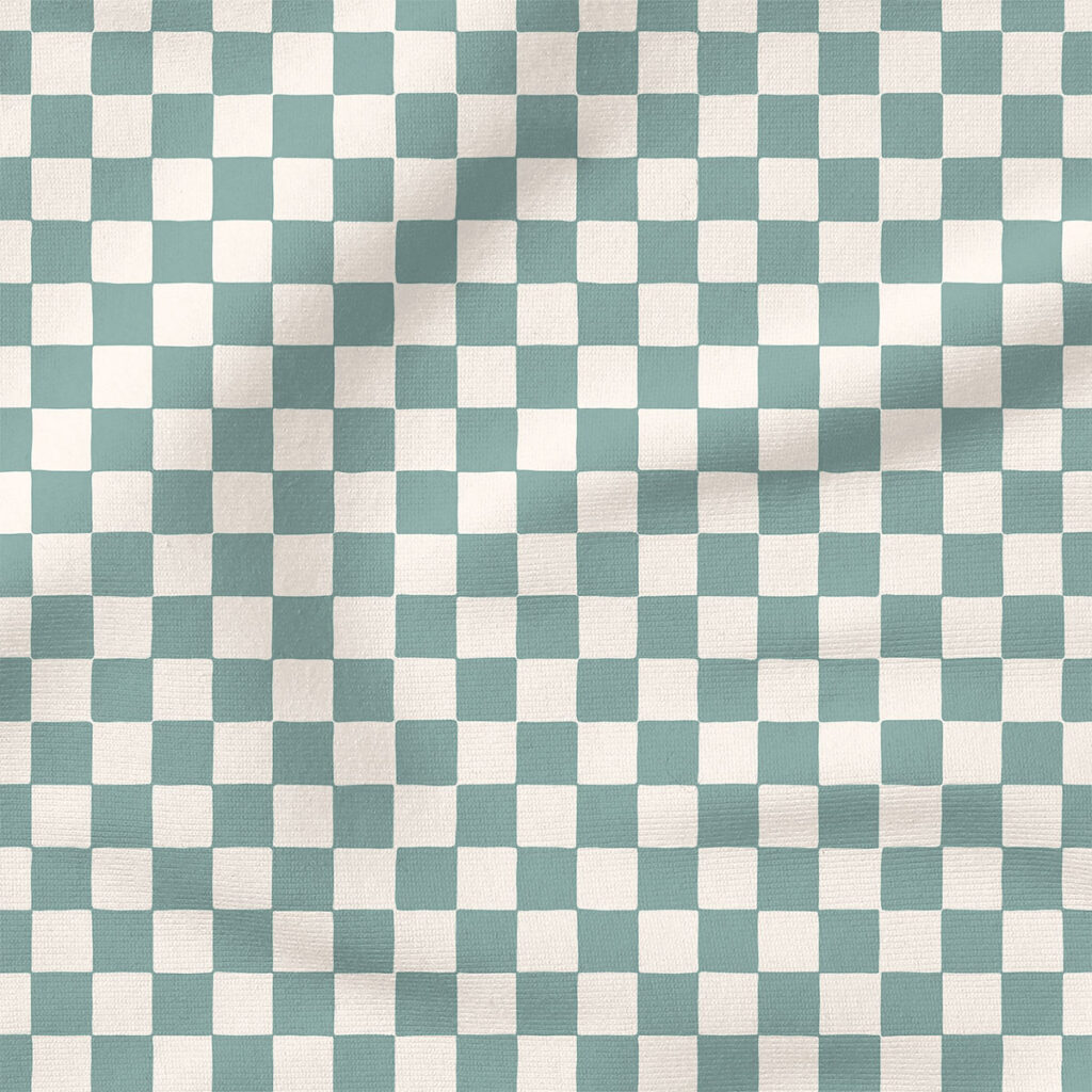 Organic Checkerboard (Blue) | Children