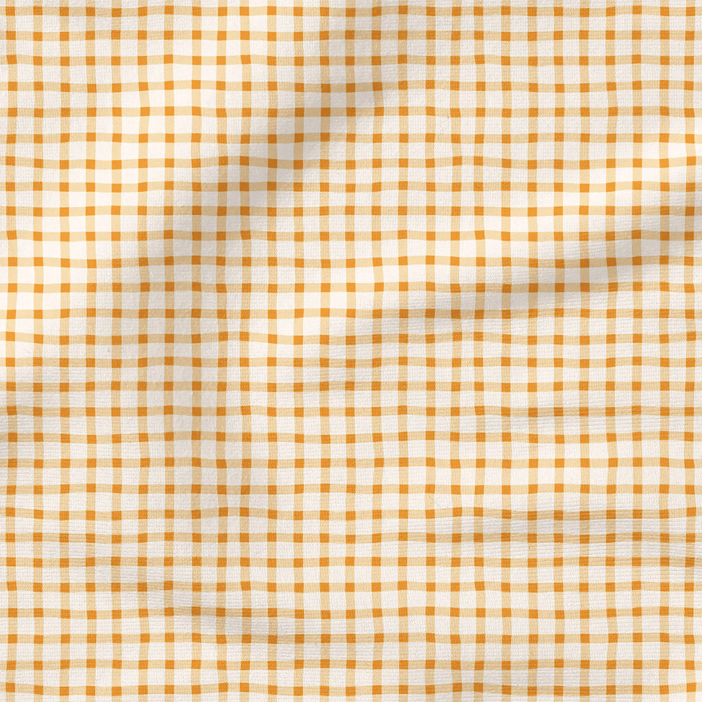 Wobbly Gingham (Butterscotch) | Children