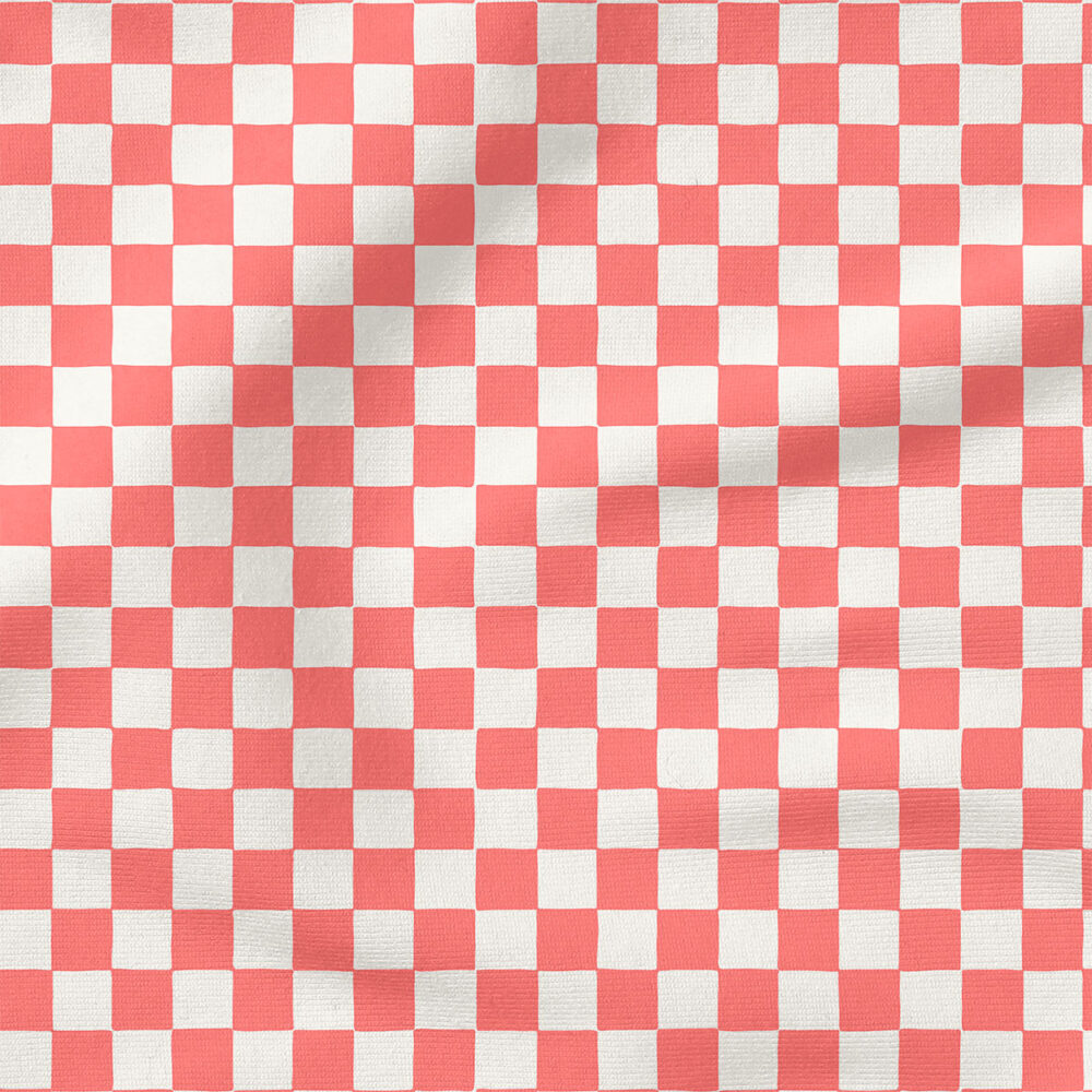 Checkerboard (Hot Pink) | Stripes and Shapes