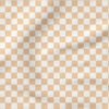 Checkerboard (Malt Light Tan Brown) | Stripes and Shapes