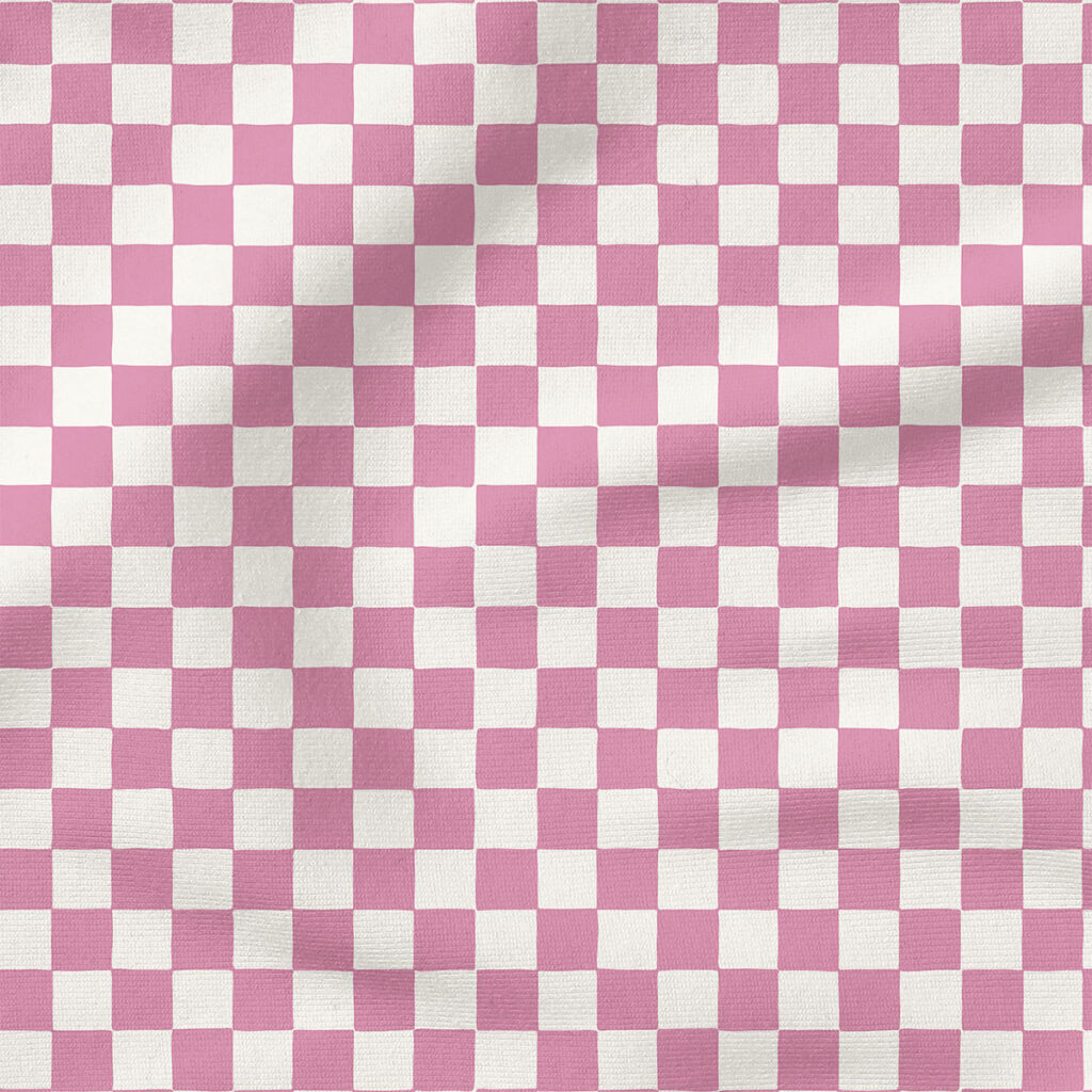 Checkerboard (Orchid Mauve) | Stripes and Shapes