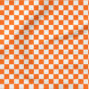 Checkerboard (Tanerine Orange) | Stripes and Shapes