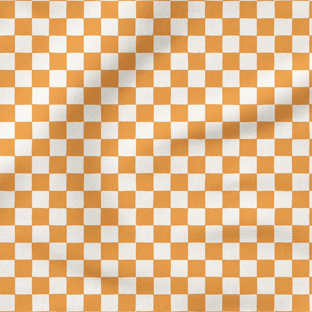 Checkerboard (Terracotta) | Stripes and Shapes