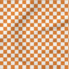 Checkerboard (Topaz Copper Orange) | Stripes and Shapes