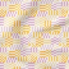 Checkery Checker (Lavender/Lilac/Yellow) | Stripes and Shapes