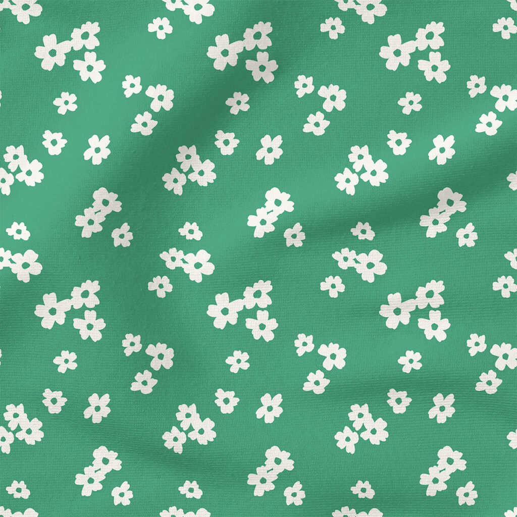 Fleur fetti Floral (Emerald Green) | Botanical