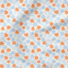 Fleur Flowers Floral (Tangerine and Blue) | Botanical