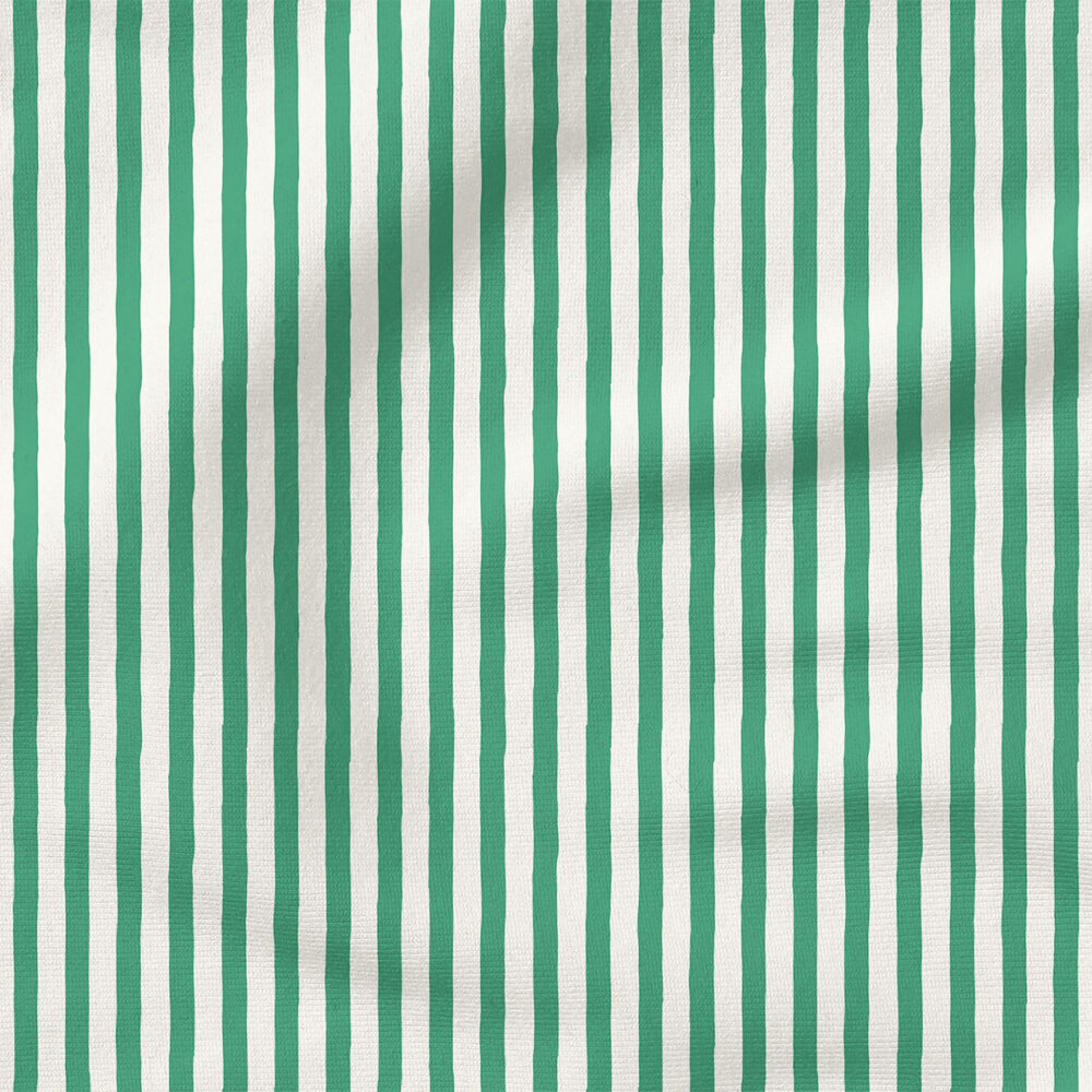 Striped Streamers (Emerald Green) | Stripes and Shapes