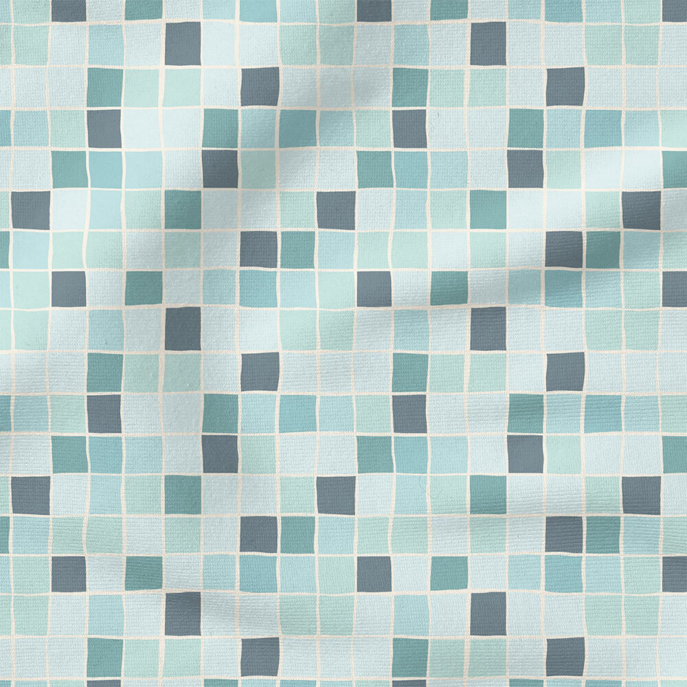 Mosaic Pool Tiles (Blue) | Summer