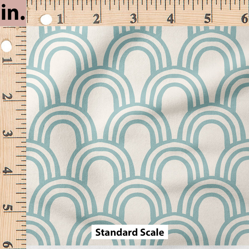 Stripes and Shapes Fabric Design | Erin Kendal