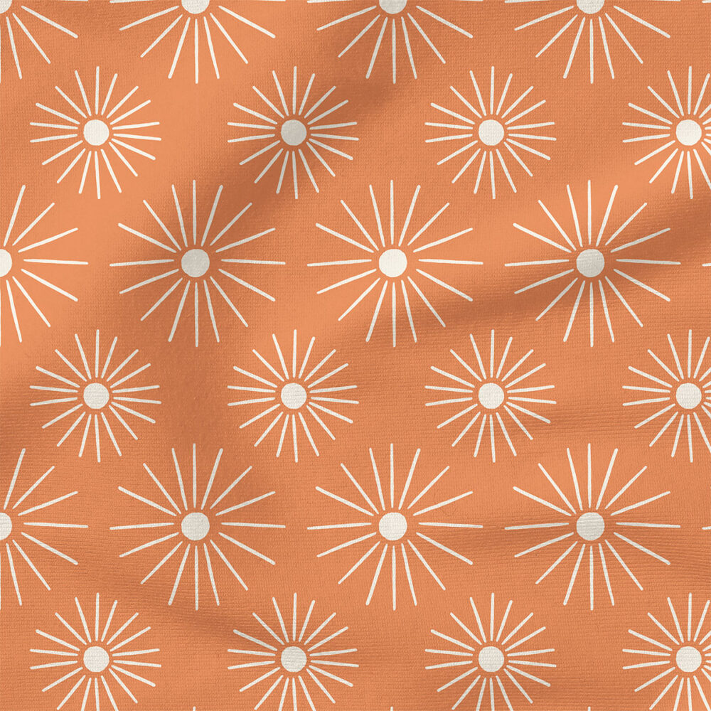 Retro Sunburst (Copper Coral) | Summer