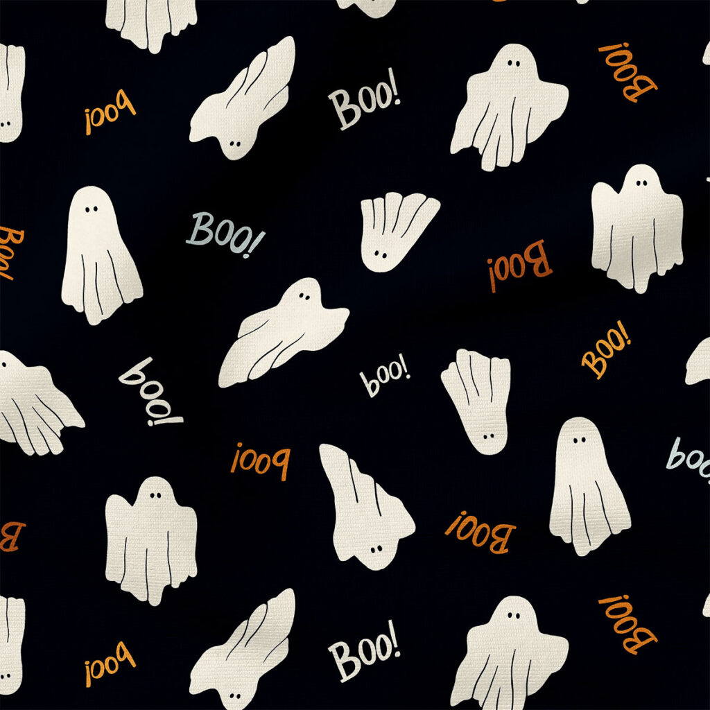 Boo Ghosts (Black) | Seasonal