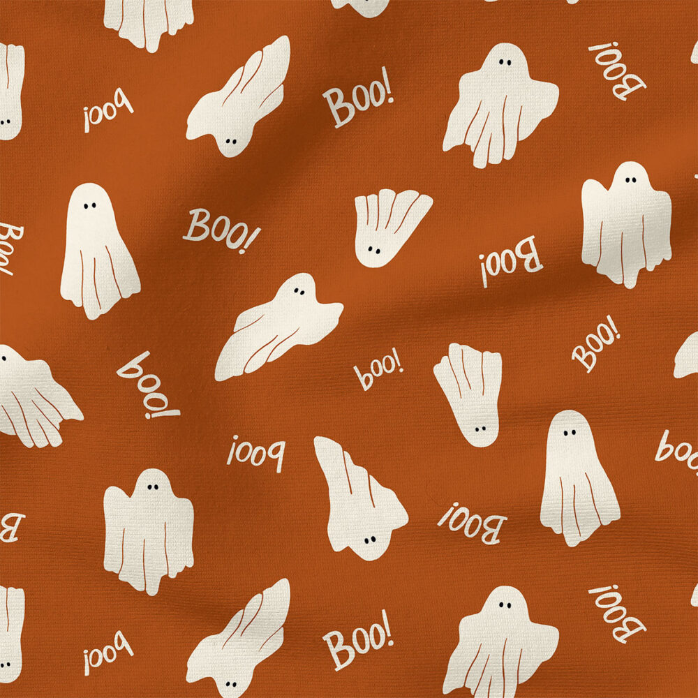 Boo Ghosts (Rust Red) | Seasonal