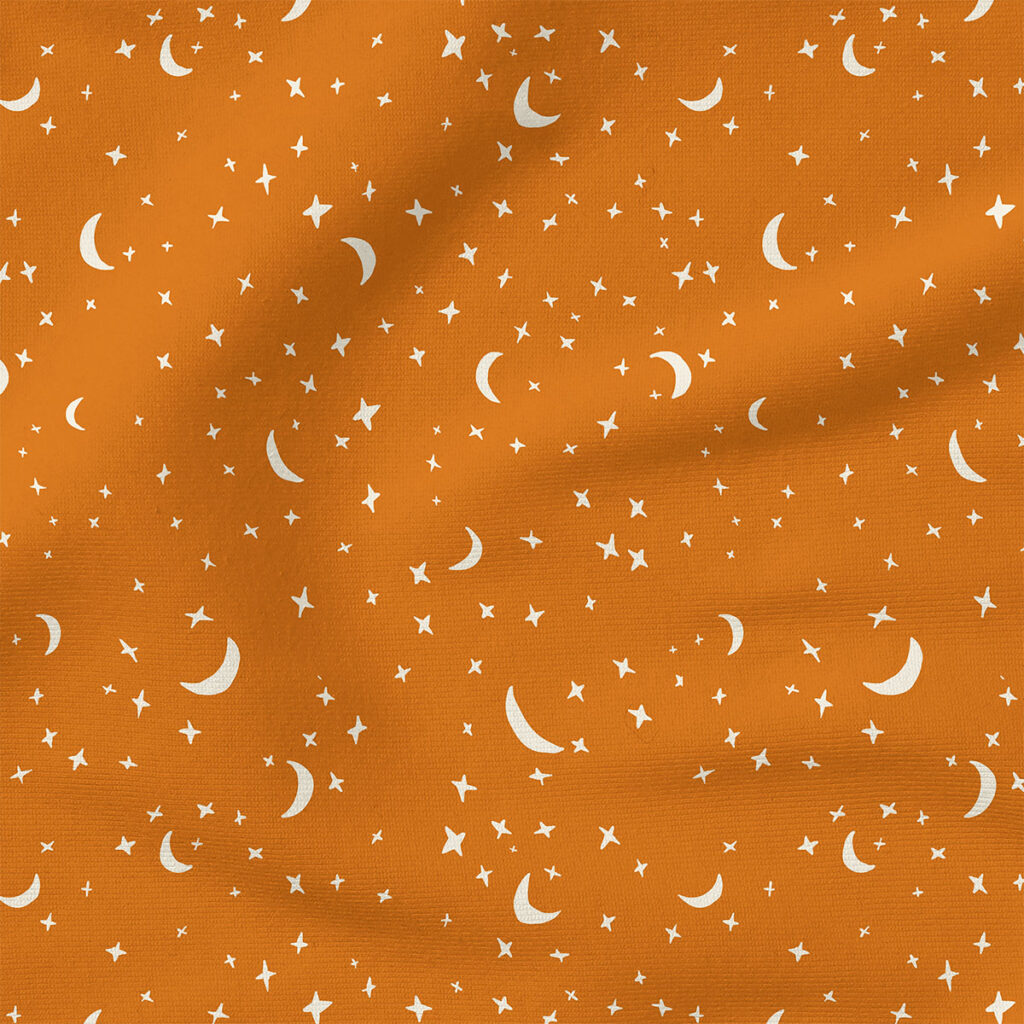 Celestial Stars (Halloween Orange) | Seasonal