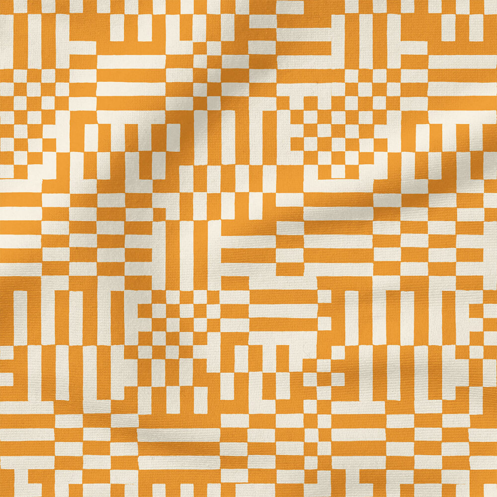 Checkery Checker (Butternut Orange) | Seasonal