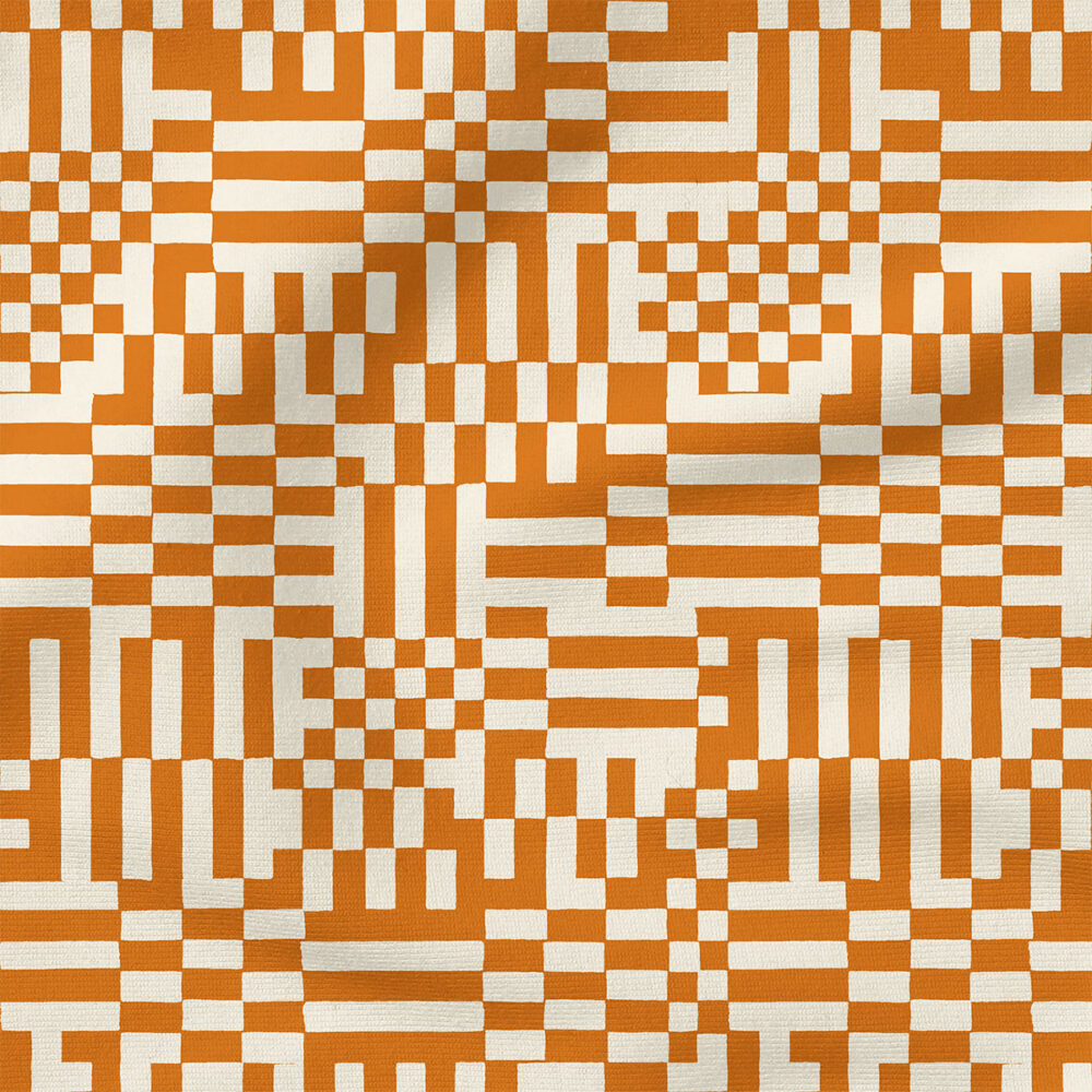 Checkery Checker (Halloween Orange) | Seasonal